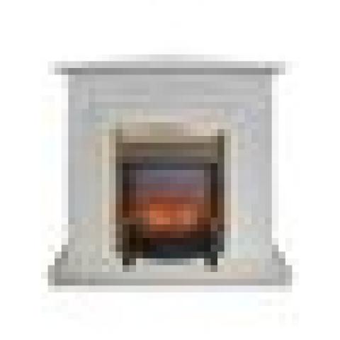 Fireplace Realflame Dominica Corner WTM-F511 Fobos Lux Brass 