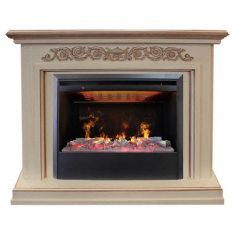 Fireplace Realflame Leticia 26 WT b 3D Helios 26 SBG 