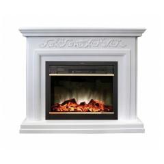 Fireplace Realflame Leticia 26 WT MoonBlaze S LUX Brass