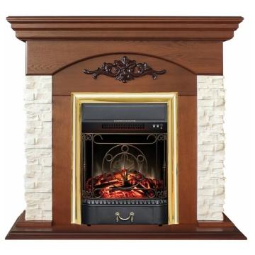 Fireplace Realflame Neapolis NT-315 Majestic Lux Brass 