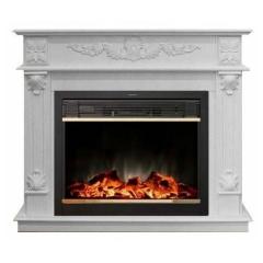 Fireplace Realflame Philadelphia 25 5/26 WT MoonBlaze S LUX Brass
