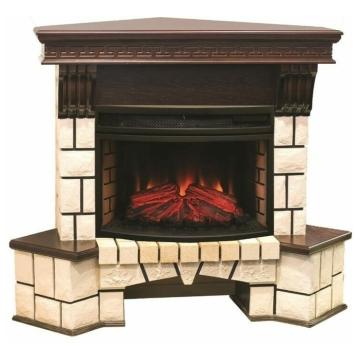 Fireplace Realflame Stone Corner 25 AO Firefield 25 S IR 