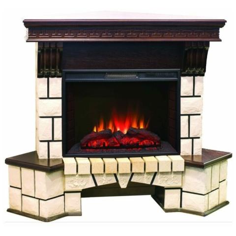 Fireplace Realflame Stone Corner 25 AO Sparta 25 5 LED 
