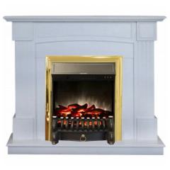 Fireplace Realflame Andrea Fobos Lux Brass WT-F513