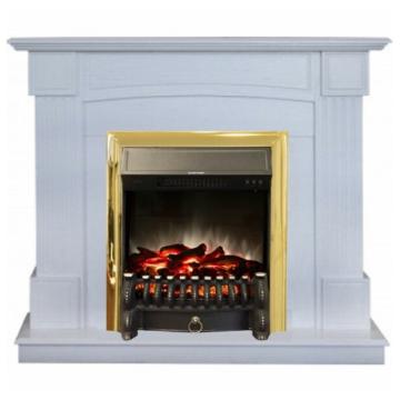 Fireplace Realflame Andrea Fobos Lux Brass WT-F513 