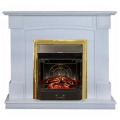 Fireplace Realflame Andrea Majestic Lux Brass WT-F513