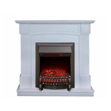 Fireplace Realflame Andrea WT с Fobos Lux S BL/BR 