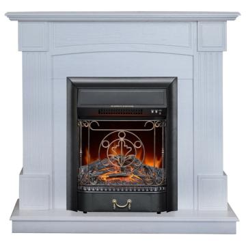 Fireplace Realflame Andrea WT с Majestic Lux S BL 