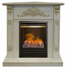 Fireplace Realflame Anita Corner WT с Olympic 3D