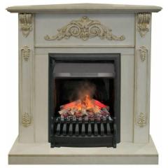 Fireplace Realflame Anita corner WT g с Oregan 3D