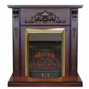 Fireplace Realflame Anita Majestic Lux Brass AO-215 