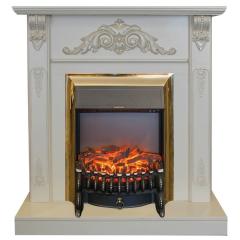 Fireplace Realflame Anita WT с Fobos S LUX BR