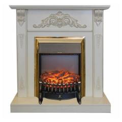 Fireplace Realflame Anita WT с Fobos S LUX BR