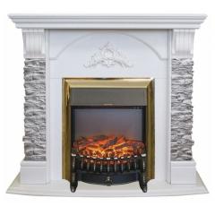 Fireplace Realflame Athena GR WT с Fobos S BR
