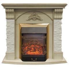 Fireplace Realflame Athena WT с Majestic Lux BR S