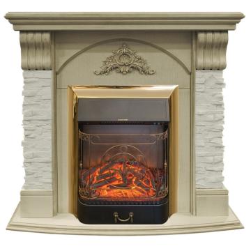 Fireplace Realflame Athena WT с Majestic Lux BR S 