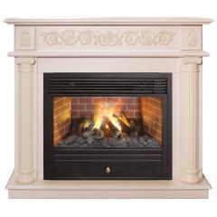 Fireplace Realflame Attica WT c 3D Novara