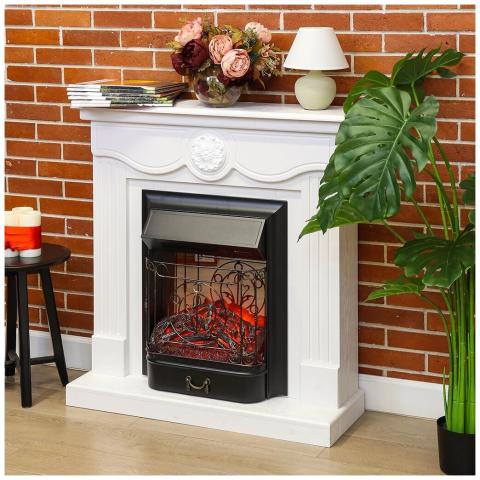 Fireplace Realflame Camilla WT Majestic Lux BL LT 