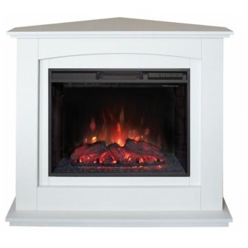 Fireplace Realflame CANADA corner с подсветкой 25 5 WT c Sparta 25 5 