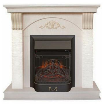 Fireplace Realflame Corfino Majestic Lux Black /бежевый 