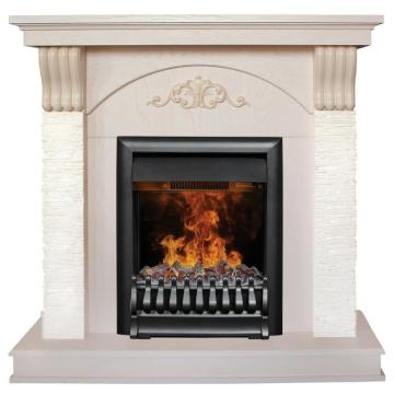 Fireplace Realflame Corfino WT с Oregan 3D 