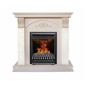 Fireplace Realflame Corfino WT с Oregan 3D 