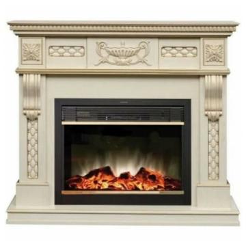 Fireplace Realflame Corsica Lux Moonblaze Lux Brass WT-619G 