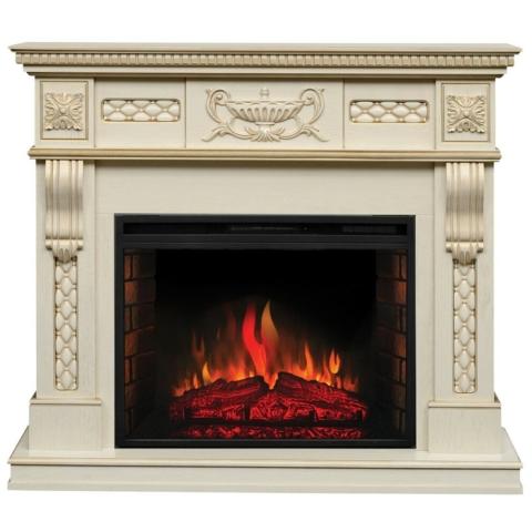 Fireplace Realflame Corsica Lux WT с Evrika 25 5 LED 