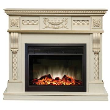 Fireplace Realflame Corsica Lux WT с Moonblaze LUX BL 