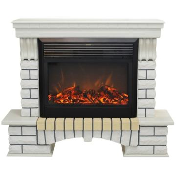 Fireplace Realflame Country 26 WT с Moonblaze Lux BL S 