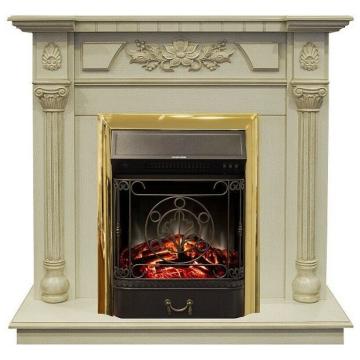 Fireplace Realflame Dacota WT с Majestic Lux BR S 