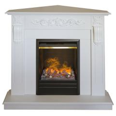 Fireplace Realflame Dominica Corner WT c 3D Olympic