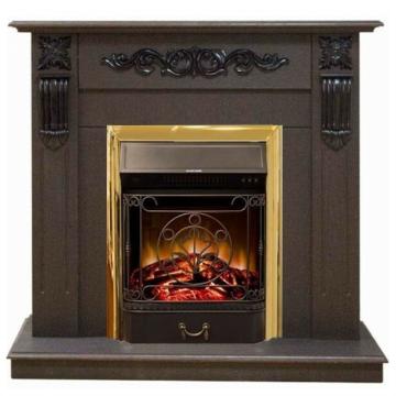 Fireplace Realflame Dominica Majestic Lux Brass DN-F817 