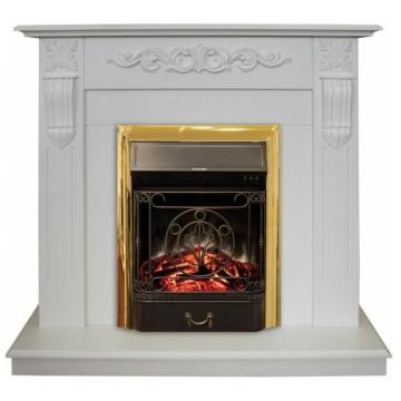 Fireplace Realflame Dominica WT с Majestic S BR 