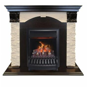 Fireplace Realflame Dublin Lux AO с Oregan 3D 