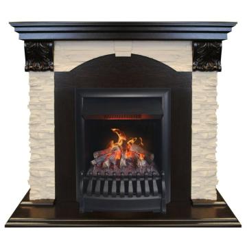 Fireplace Realflame Dublin Lux AO с Oregan 3D 