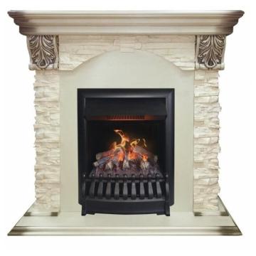 Fireplace Realflame Dublin Lux WT с Oregan 3D 