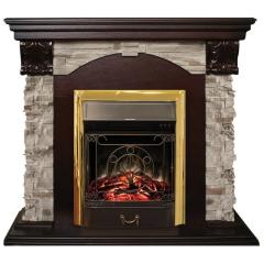 Fireplace Realflame Dublin Rock STD/EUG AO Majestic Lux BR S