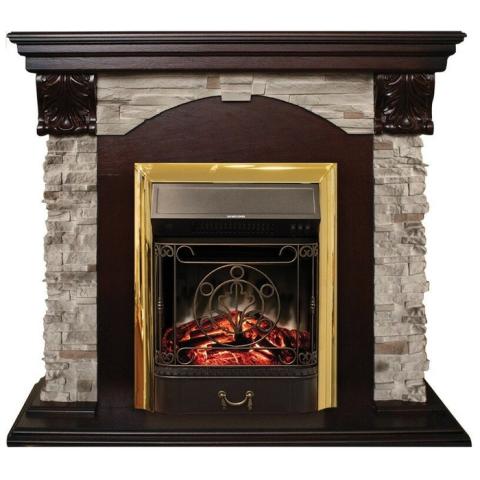 Fireplace Realflame Dublin Rock STD/EUG AO Majestic Lux BR S 