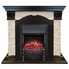 Fireplace Realflame Dublin Fobos Lux Black