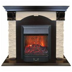 Fireplace Realflame Dublin Majestic Lux Black