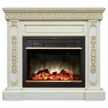 Fireplace Realflame Ekaterina Moonblaze Lux Brass 