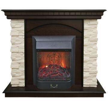 Fireplace Realflame Elford AO с Majestic Lux BR S 