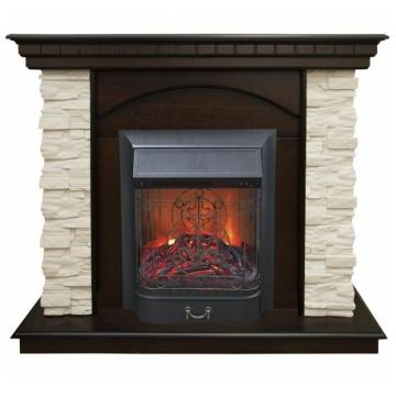 Fireplace Realflame Elford AO с Majestic Lux BR S 