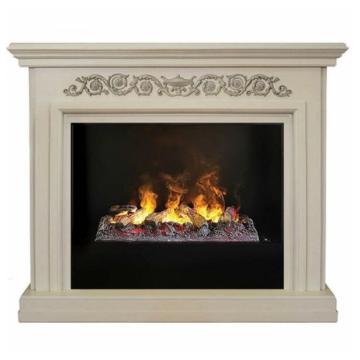 Fireplace Realflame Leticia Black 3D Cassette 630 WT-659S 