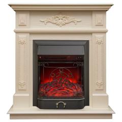 Fireplace Realflame Lilian WT с Majestic Lux BL S
