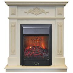 Fireplace Realflame Lilian WT с Majestic Lux BL S