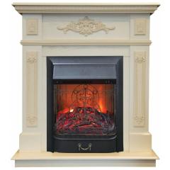 Fireplace Realflame Lilian WT с Majestic Lux BR S