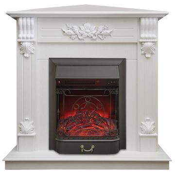 Fireplace Realflame Ottawa Corner STD/EUG WT Majestic S Lux BL 