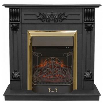 Fireplace Realflame Ottawa Majestic Lux Brass DN-F818 